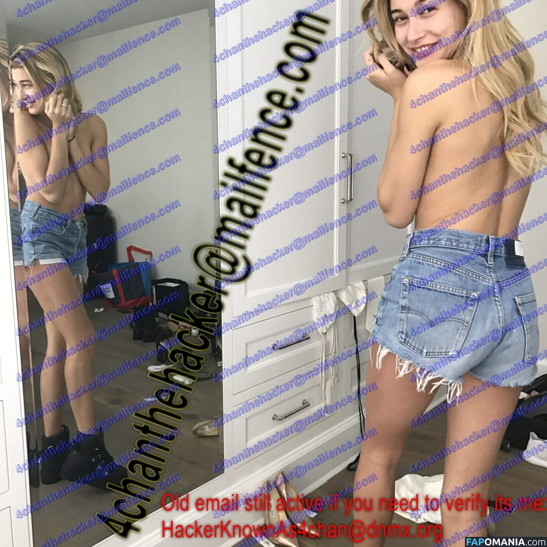 Hailey Bieber Обнажённый Утёкшее фото #1