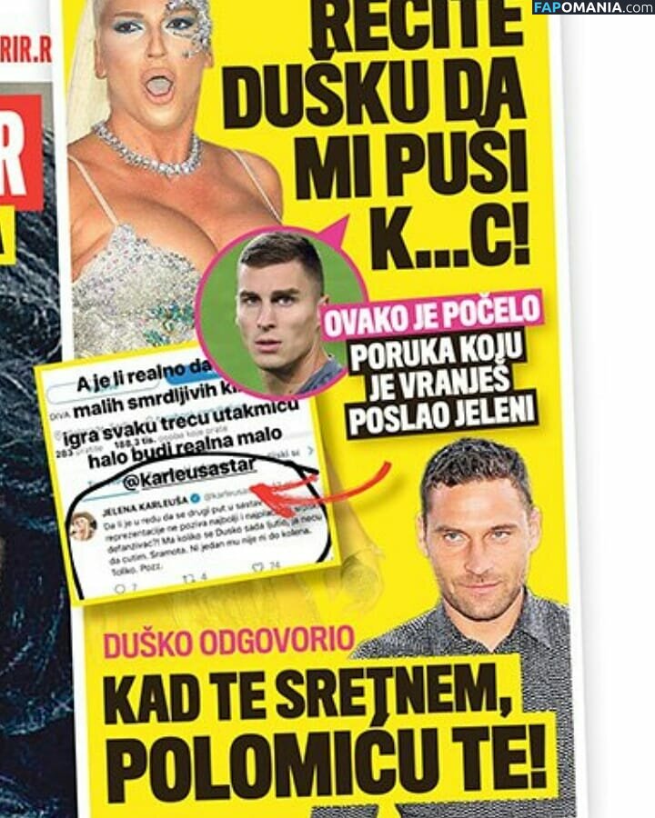 Jelena Karleusa Tosic Обнажённый Утёкшее фото #7