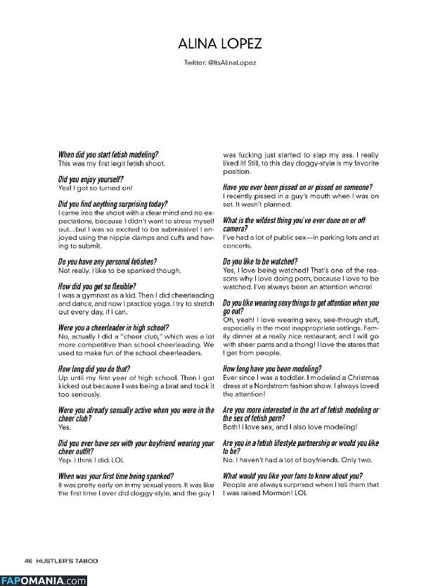 Alina Lopez / ItsAlinaLopez / itsalinalopezofficial Обнажённый OnlyFans  Утёкшее фото #1242