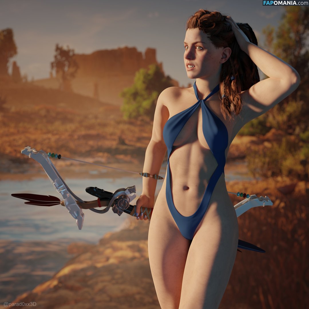Alloy Horizon Zero Dawn / apone3d Обнажённый OnlyFans  Утёкшее фото #9