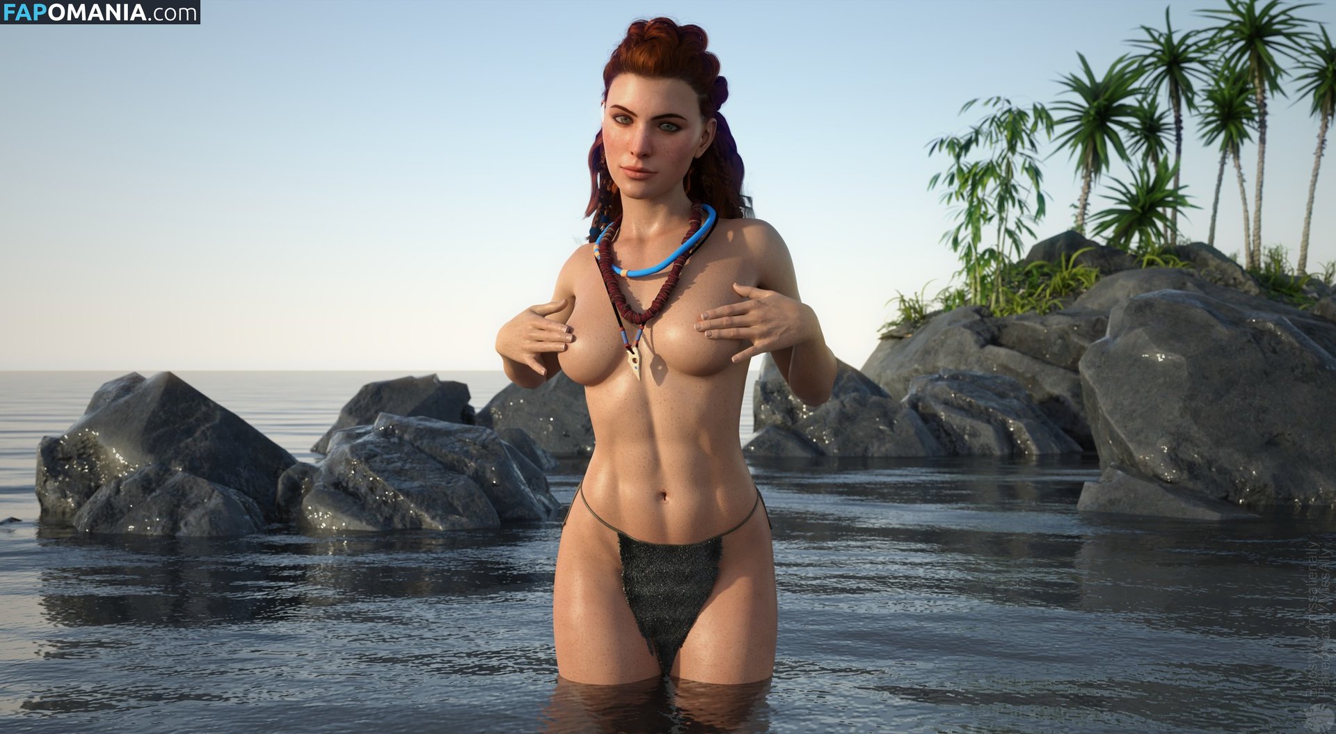 Alloy Horizon Zero Dawn / apone3d Обнажённый OnlyFans  Утёкшее фото #134