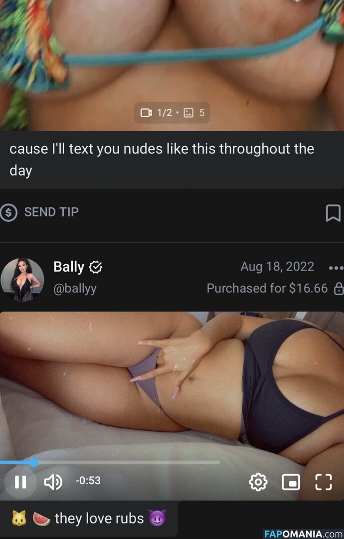 Ballyy / b.ballyy Обнажённый OnlyFans  Утёкшее фото #3