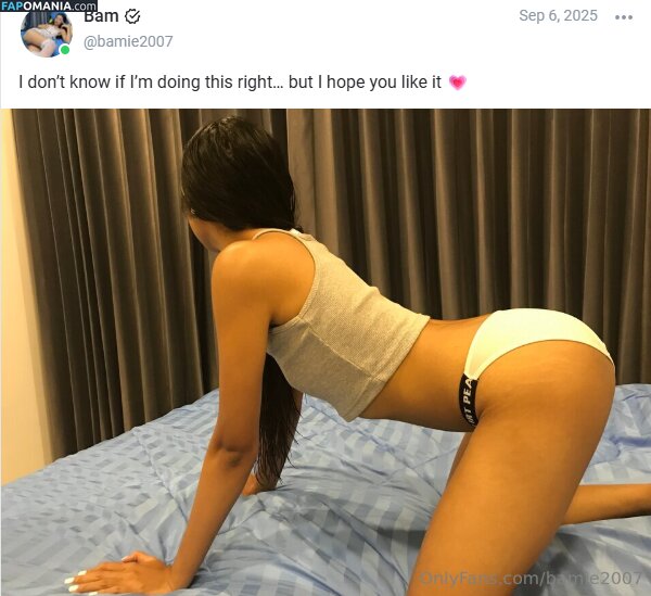 bamie07 / bamie2007 Обнажённый OnlyFans  Утёкшее фото #3