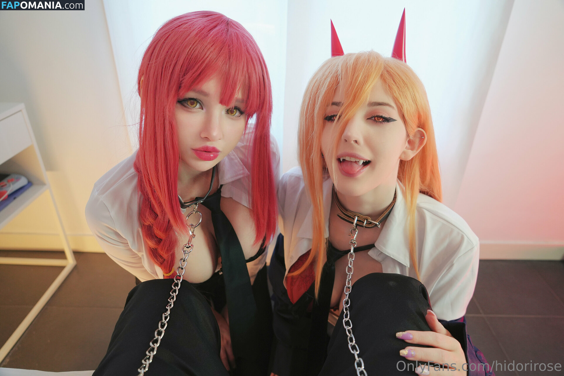 Chainsawman / Himeno Cosplay / Kobeni / Makima / Power / chainsaw_en / ladalyumos / violetwitchunlimited Обнажённый OnlyFans  Утёкшее фото #6