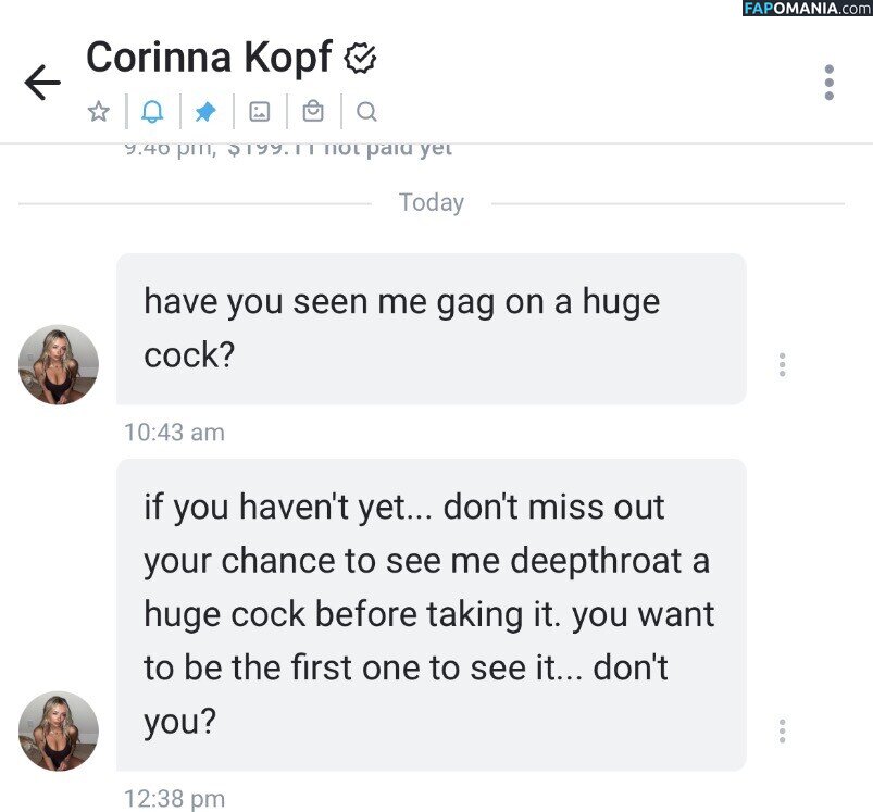 Corinna Kopf / corinnakopf / https: Обнажённый OnlyFans  Утёкшее фото #95