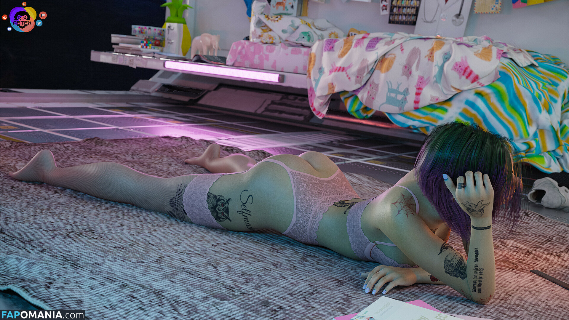 Cyberpunk 2077 / cyberpunkgame Обнажённый OnlyFans  Утёкшее фото #672