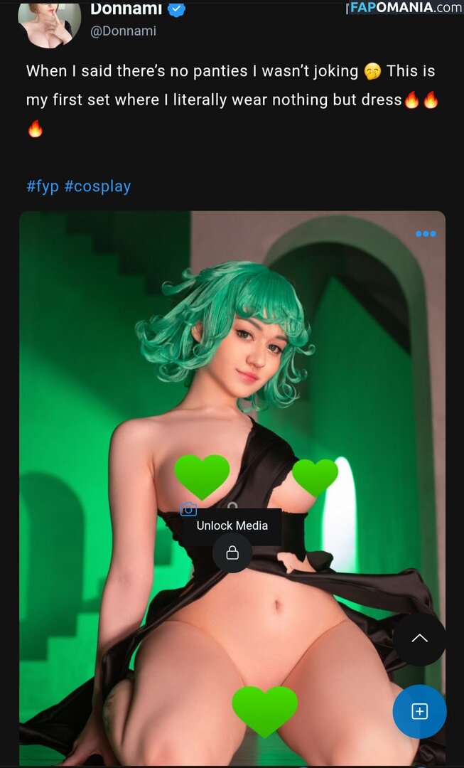 DonnaLoli / donnabasia / donnami_cos Обнажённый OnlyFans  Утёкшее фото #1