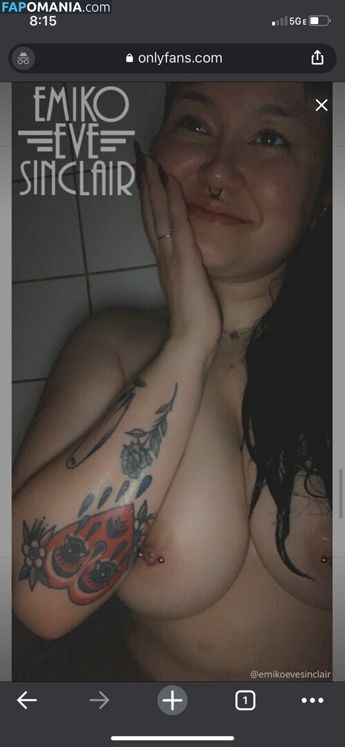 emikoevesinclair / katherine hershey / katie hershey / katieemiko3 / twitchywitchygoth Обнажённый OnlyFans  Утёкшее фото #7