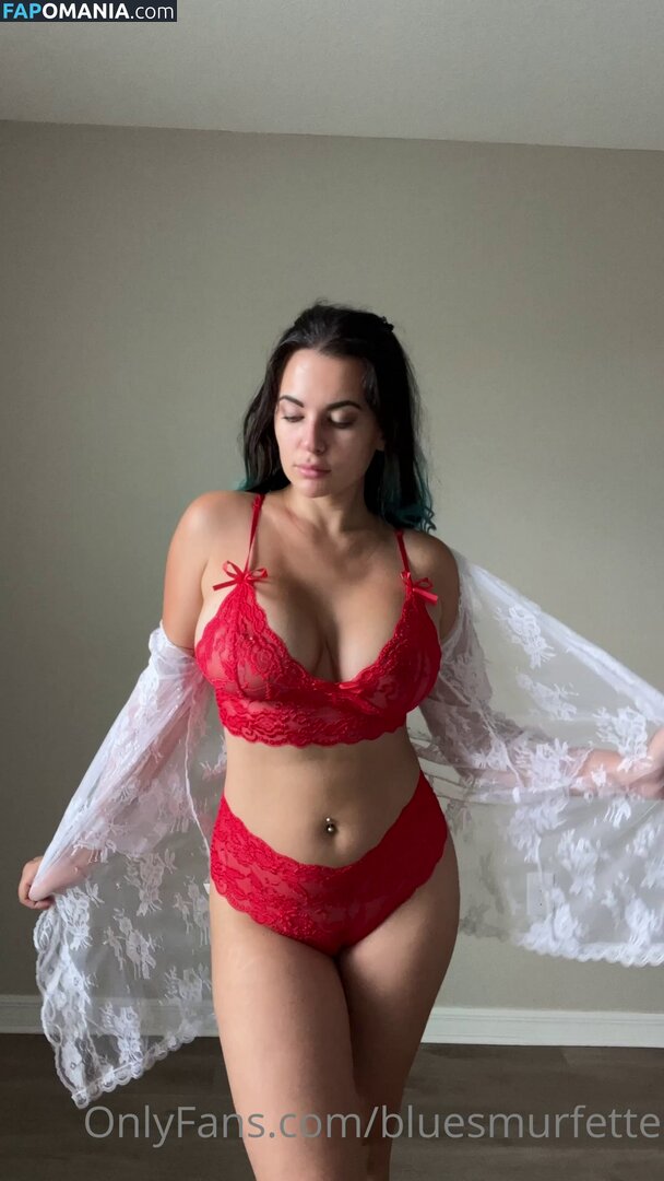 Fiona Bones / bluehairbones / bluesmurfette Обнажённый OnlyFans  Утёкшее фото #27