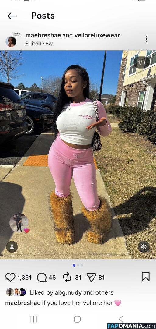 Maebreshae / nofilterkay Обнажённый OnlyFans  Утёкшее фото #1