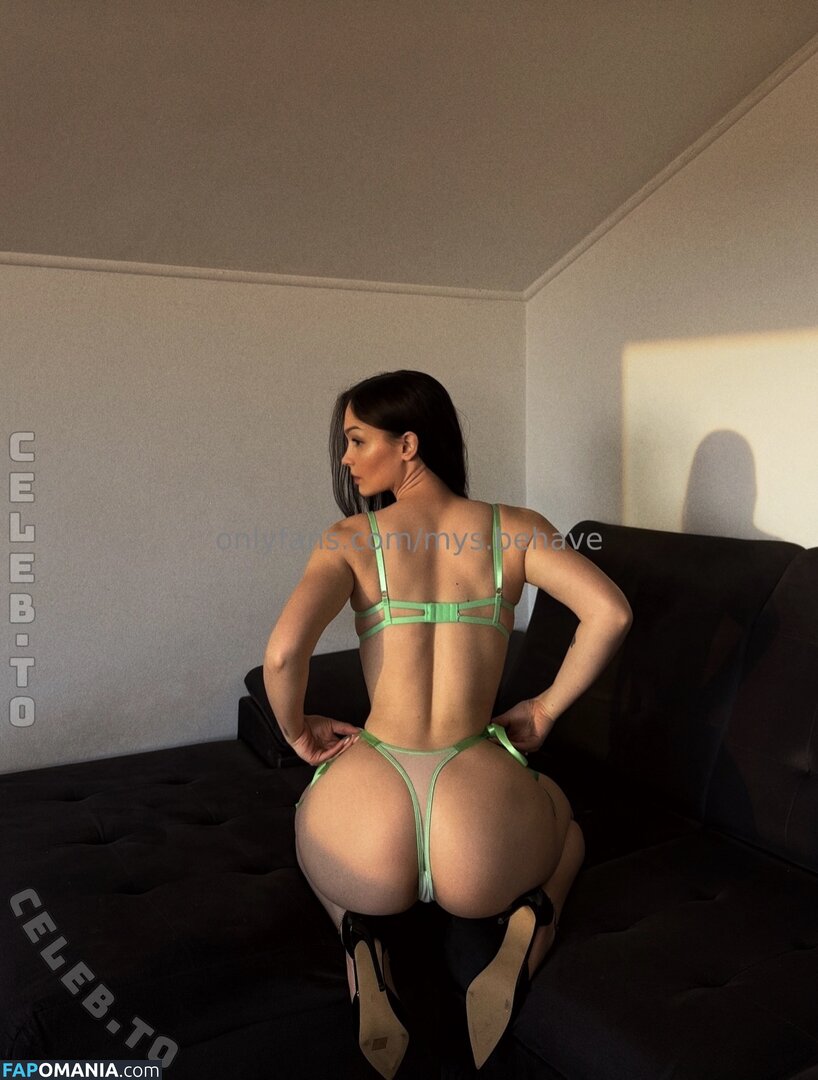 Miss Behave / Mys-behave / https: / mys.behave / mys_behav3 / mys_behave Обнажённый OnlyFans  Утёкшее фото #5