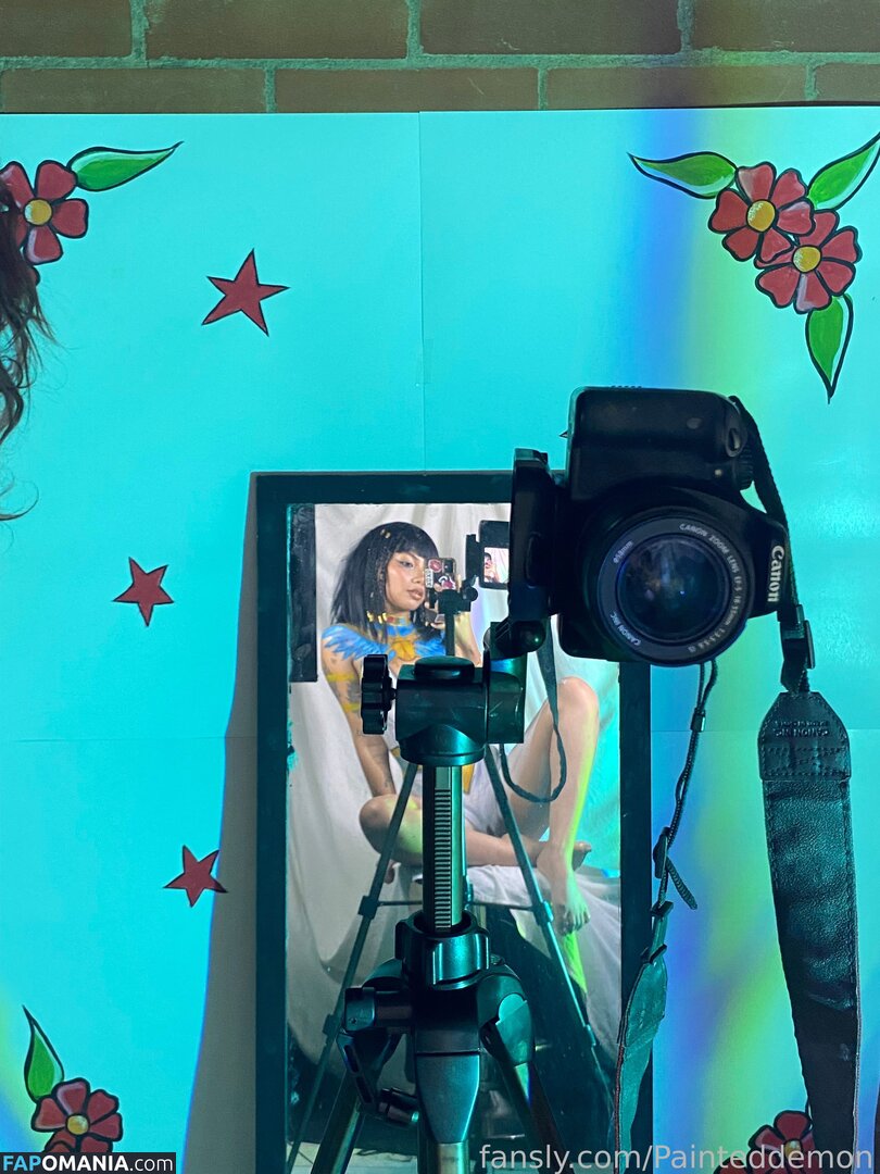 PaintedDemon / PaintedTina / https: / painteddemons Обнажённый OnlyFans  Утёкшее фото #35