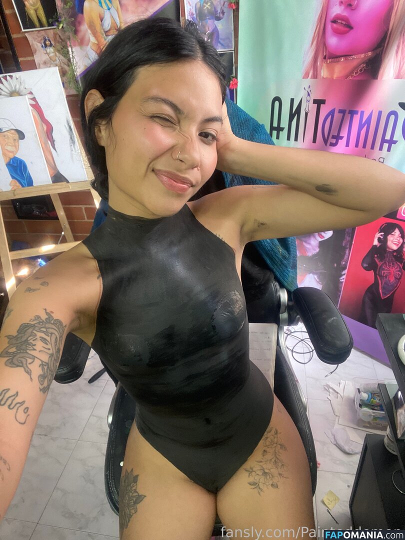 PaintedDemon / PaintedTina / https: / painteddemons Обнажённый OnlyFans  Утёкшее фото #43