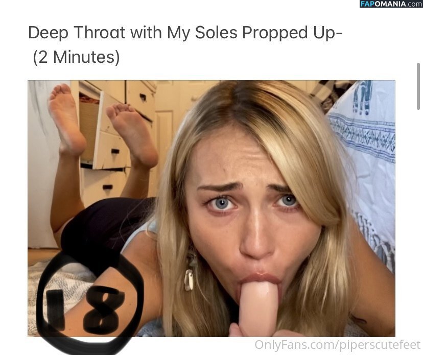 _piperfox_ / piperscutefeet Обнажённый OnlyFans  Утёкшее фото #37