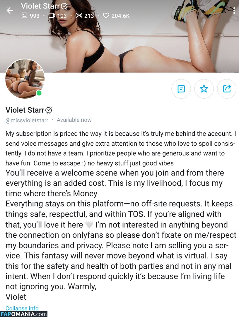 MissVioletStarr / Violet Starr / https: Обнажённый OnlyFans  Утёкшее фото #550