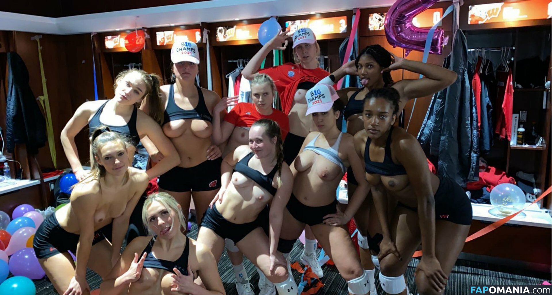 Wisconsin Volleyball Team / badgervb Обнажённый OnlyFans  Утёкшее фото #1